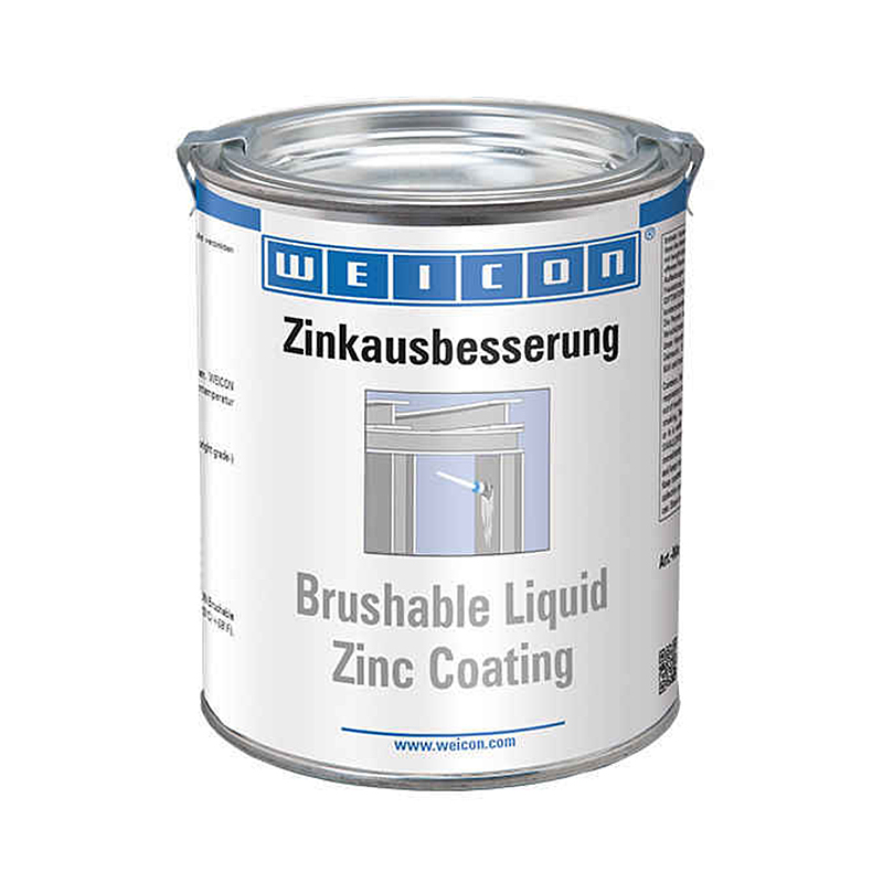 Защитное покрытие Цинк Brushable Zinc Coating, WEICON (расход 1,25г/см3, 750 мл)