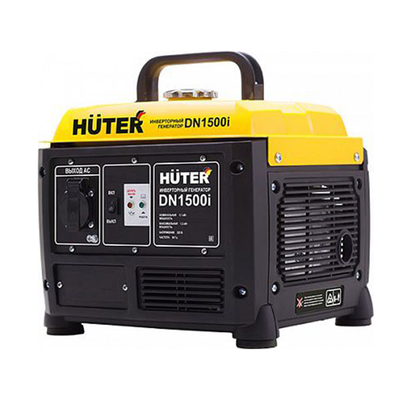 Инверторный генератор Huter DN 1500i (бензин, 220 В)