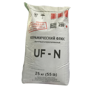 Флюс UF - N (зерно 0,3 -2,0 мм, кальциево-силикатного типа, мешок 25 кг)