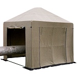 Палатка сварщика (3,0м х 3,0м, брезент ОП, 43 кг)